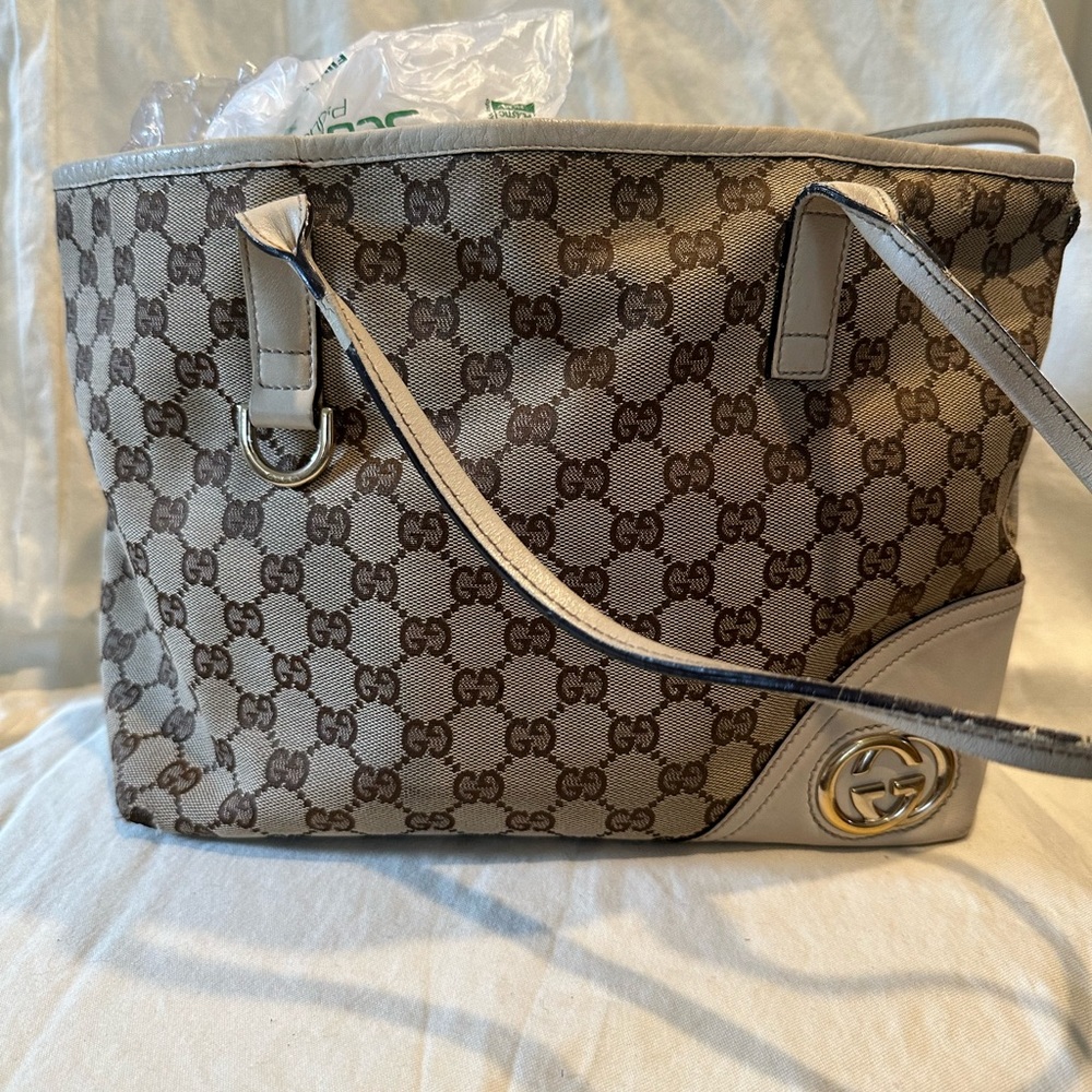 Britt Tote GG Canvas